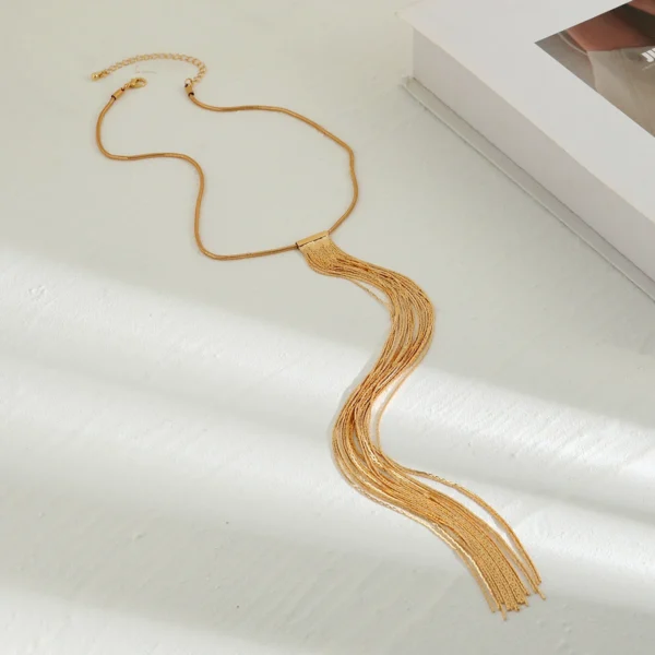 Starfish Tassel Necklace - Image 4